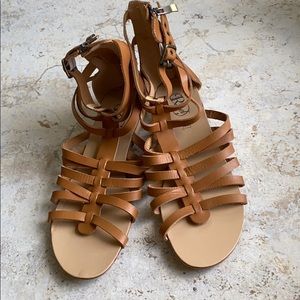 Modern Rebel leather sandals Sz 9 new